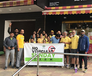 Bavdhan cyclists ready to pedal no-vehicle Sunday to area residents