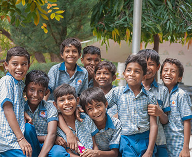 Maharashtra Kids cheer joyfully as they sing, “School chalein hum!!!”