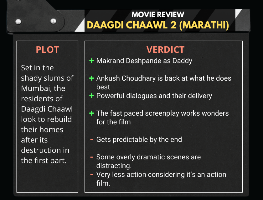 Daagdi Chaawl 2: Marathi Movie Review