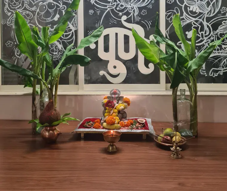 A Quirky-Calligraphy Ganpati by Verry India