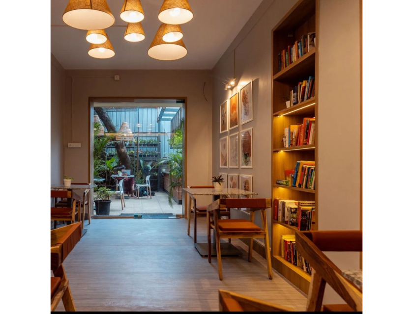 Old bungalow, Garden Restaurant, Cafe and a Library is the newest place on FC Raod