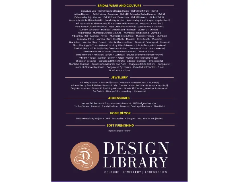 Design Library opens tomorrow; heavenly Fall-Winter Collections!