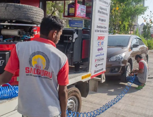 Vehicle breakdown & tyre service van on call, 24×7!