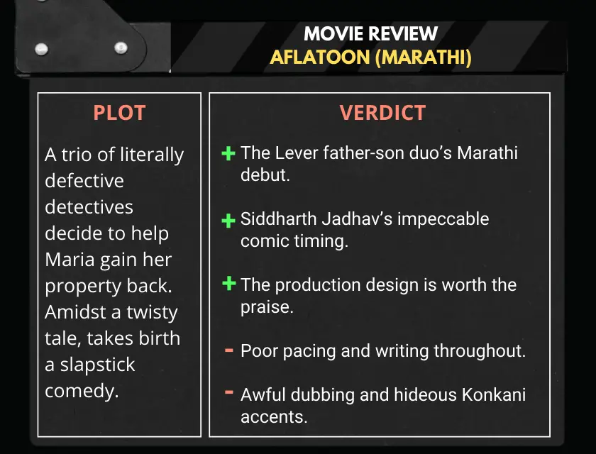 Aflatoon (2023)- Marathi Movie Review