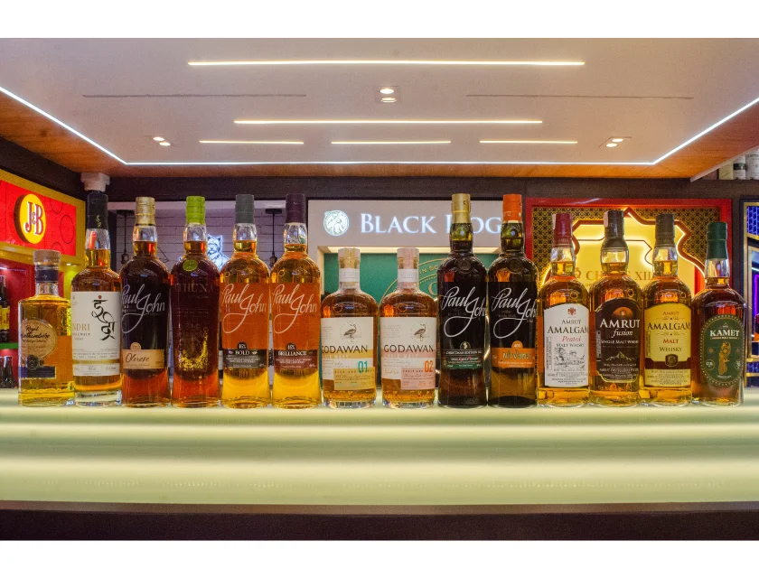 This is the largest ever variety of whiskey & rums in Pune!