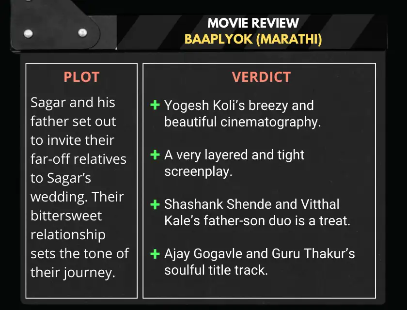 Baaplyok Marathi Movie Review