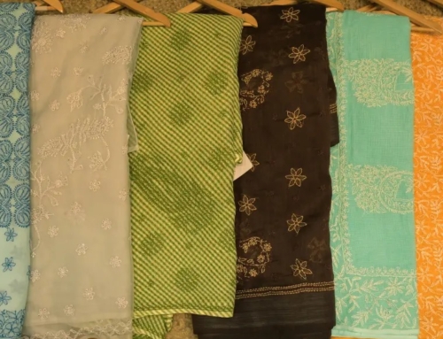 Pune’s only shop that sells rare chikankari sarees!