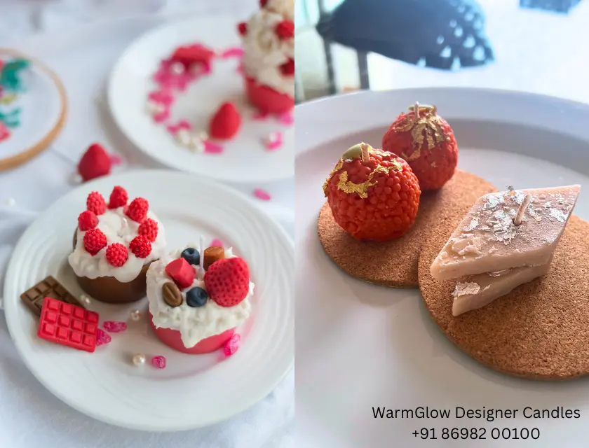 Can you believe that these desserts are actually scented candles!