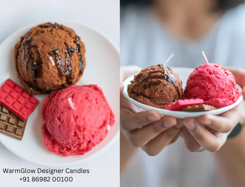 Can you believe that these desserts are actually scented candles!