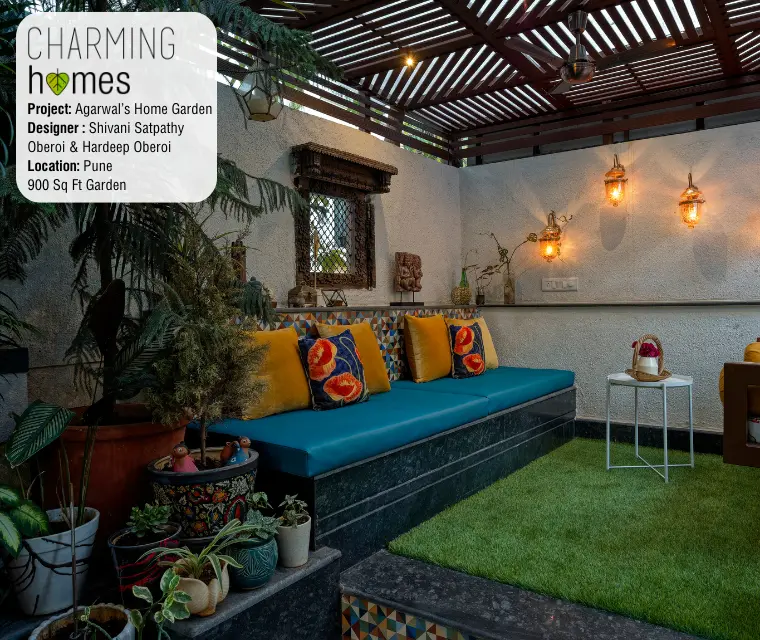 This enchanting backyard garden in Pune is tranquility at its best!