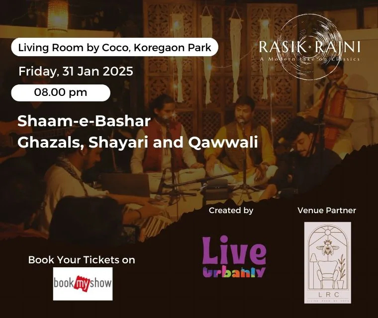 Escape the crowd & attend this intimate concert in KP on 31st Jan