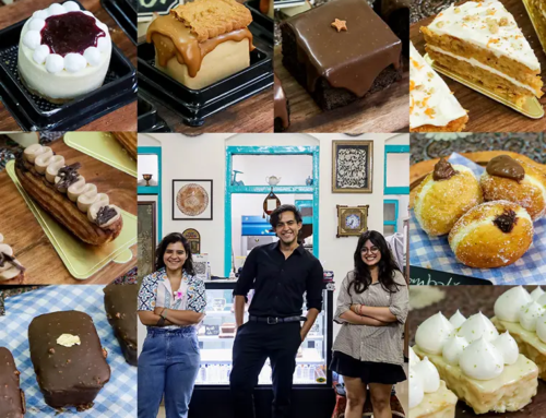 Iranian pastry chef in Pune baking French style desserts!
