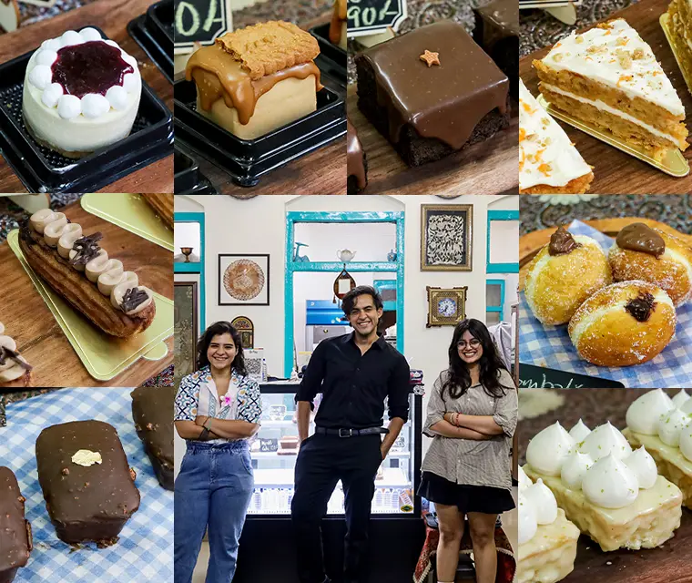 Iranian pastry chef in Pune baking French style desserts!