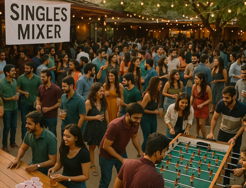 Be at Pune’s biggest singles mixer this friday at Balewadi & it’s free!