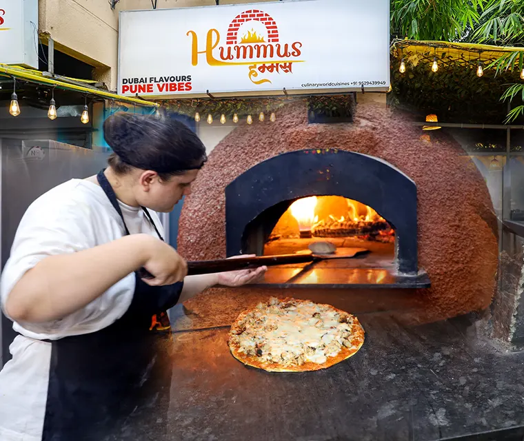 Have you tried Lebanese Manakish at Hummus in Pune yet?
