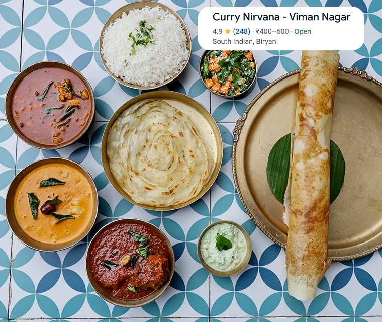 Try rare south Indian curries at Viman Nagar's best rated restaurant