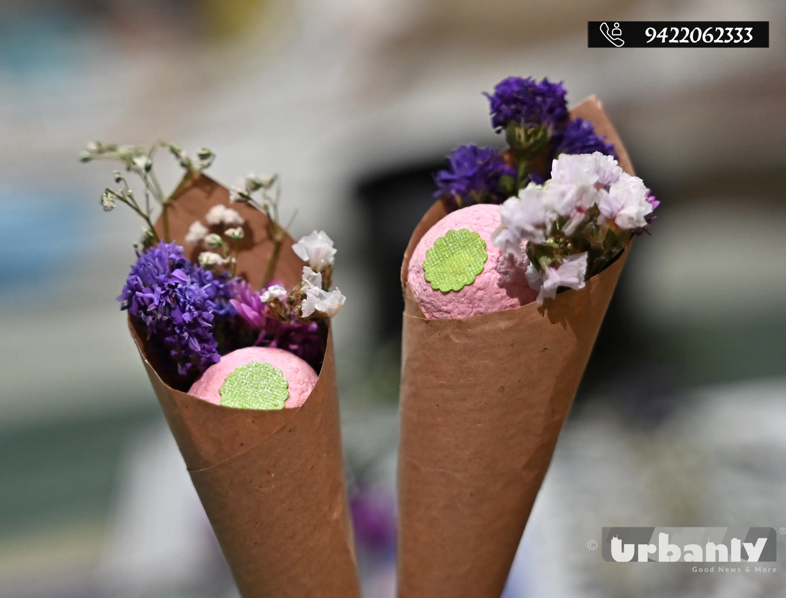 Alas, a bouquet which won’t go to waste; it turns into a tree!