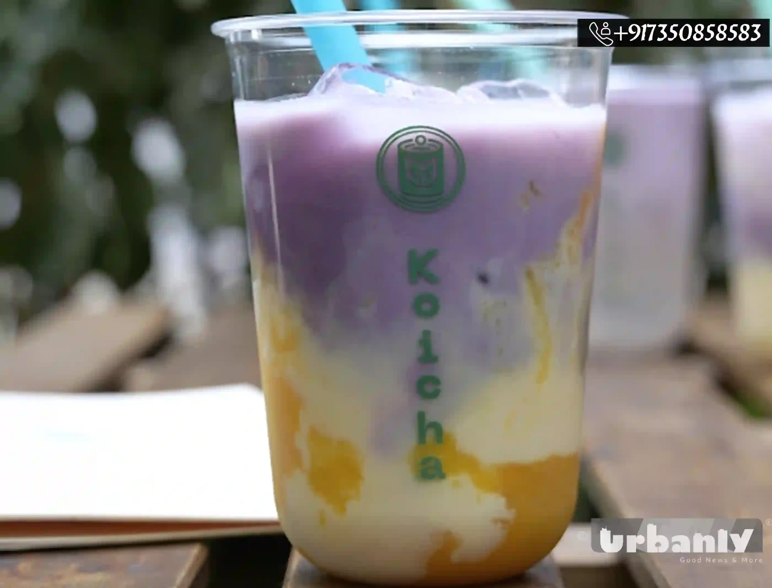Koicha in Koregoan Park is Pune's 1st place to serve UBE drinks!