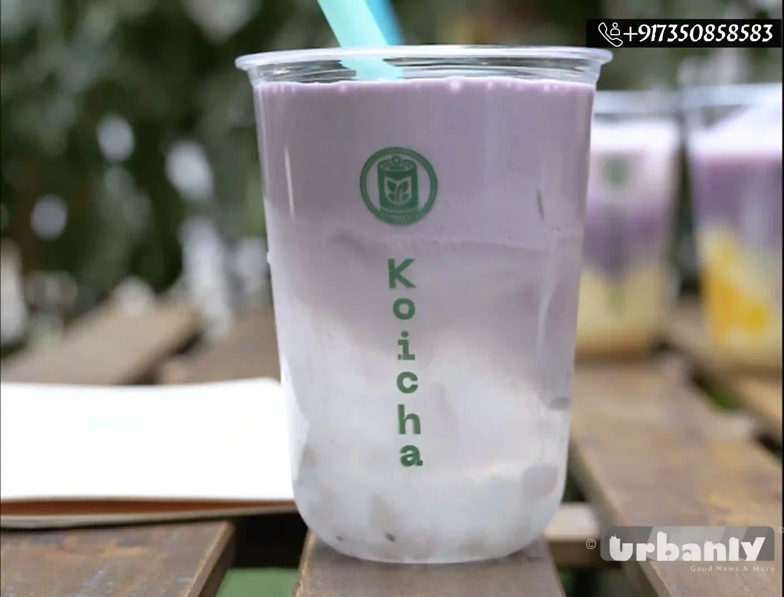 Koicha in Koregoan Park is Pune's 1st place to serve UBE drinks!
