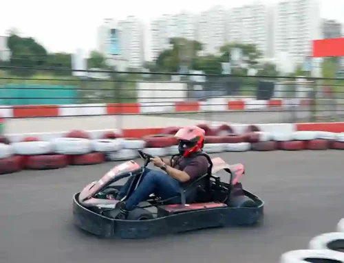 Pune has a new professional Go-Kart track, best for group activity!