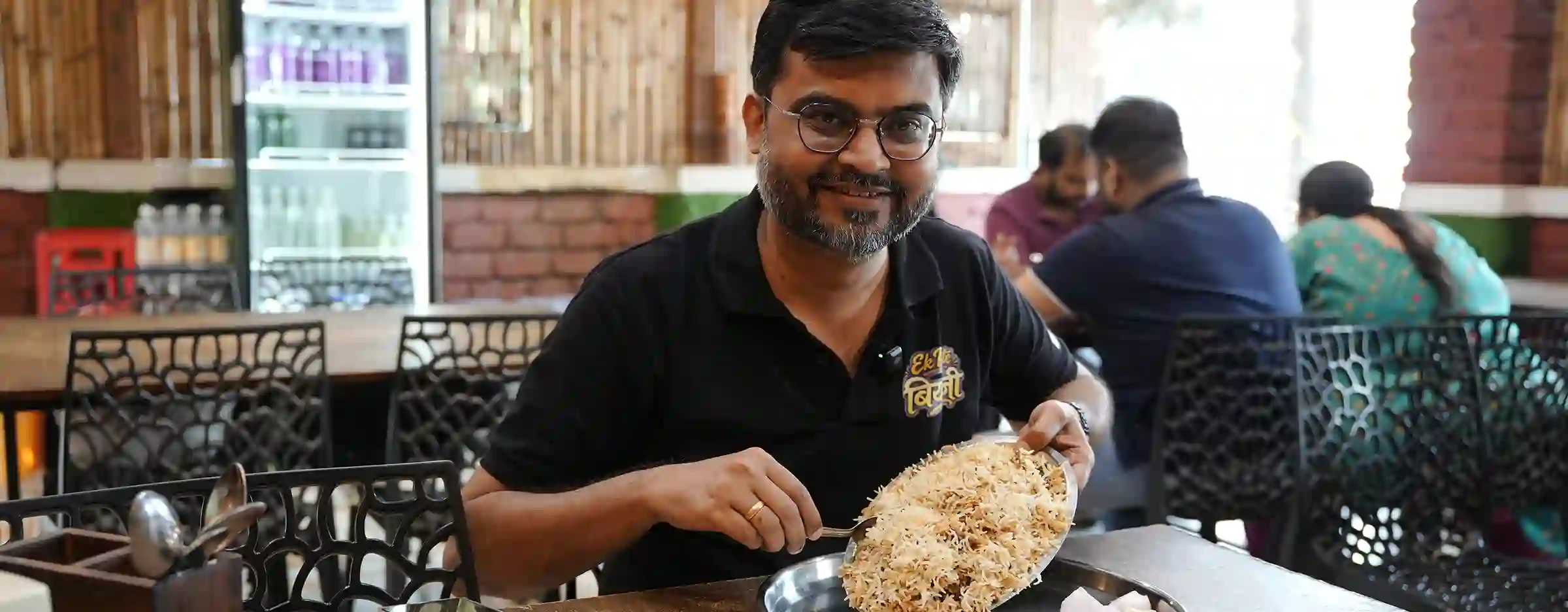 I tried Beed spl Marathwada style Biryani in Mulshi, Pune!